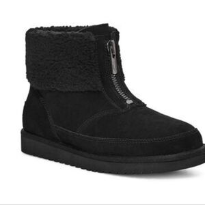 Koolaburra By Ugg Lytta Mini Leather Faux Fur Shearling Boot